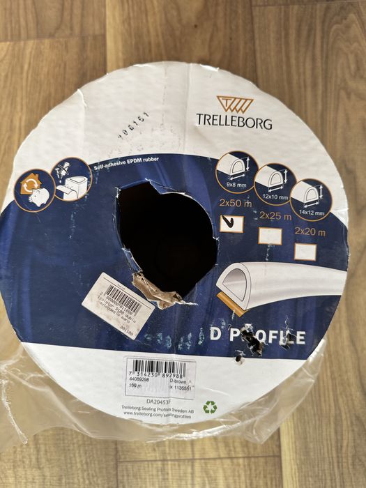 Garnitura etansare D100 trelleborg