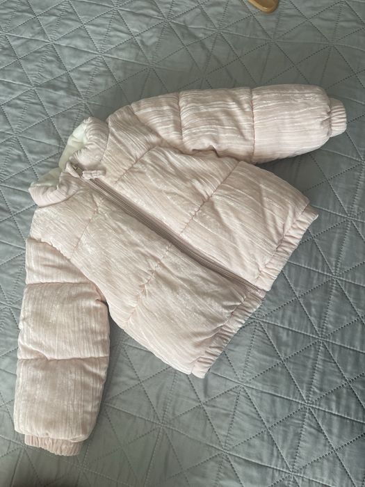 Детско велурено зимно яке H&M