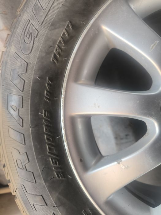 Легкосплавные диски с зимней резиной