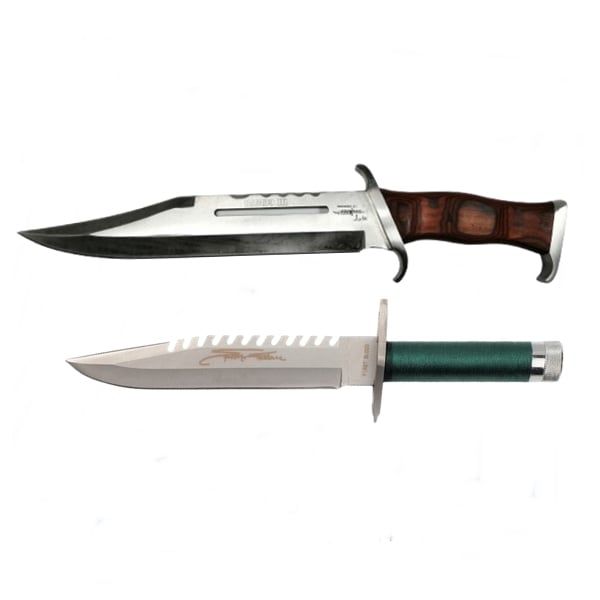 Set doua cutite de vanatoare First Blood, DEPOX®, teaca inclusa