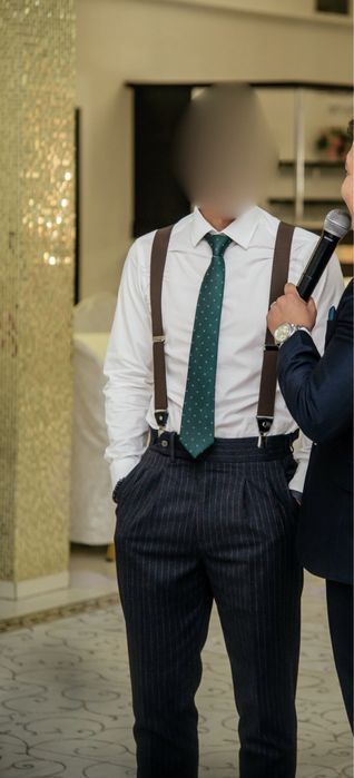 Двубортный костюм SHOQAN