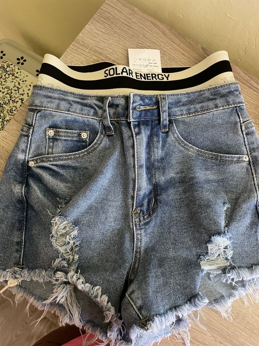 Дънкови панталонки от lbd