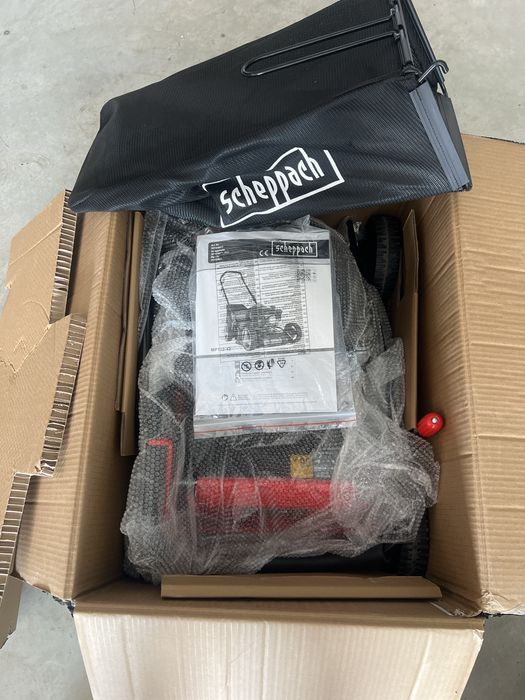 Нова Самоходна Бензинова косачка за трева  3.5 к.с. Scheppach MS161-46