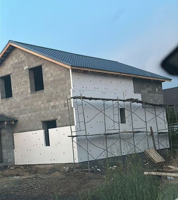 Фасадные работы .