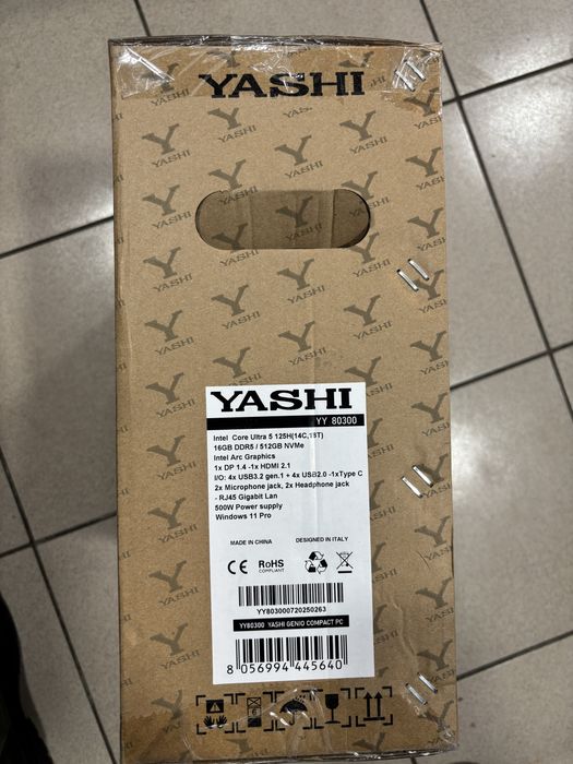 Vand unitate yasmi yy80300 ultra 5 125h 16gb ddr5 ssd 512gb
