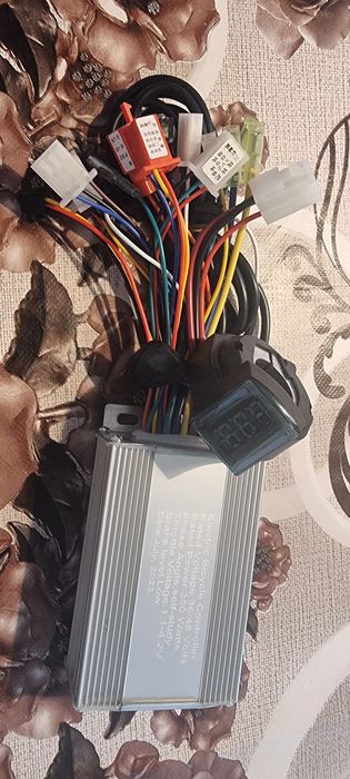 Set controler+accelerație 36/48v 350w