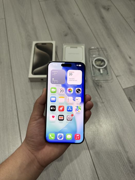 Apple iPhone 15 Pro Max 256 гб 87% Айфон 15 Про Макс 256 GB 87% Алматы
