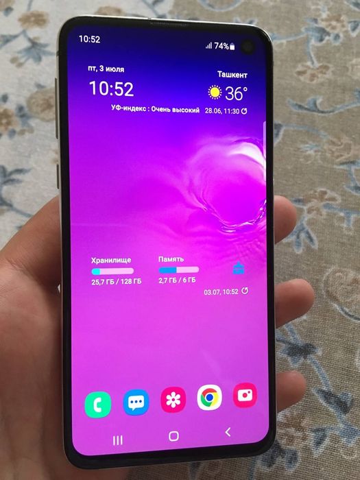 Samsung S10E 6/128gb ideal