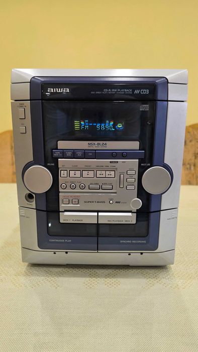 Уредба AIWA NSX-BL24 с дистанционно и bluetooth