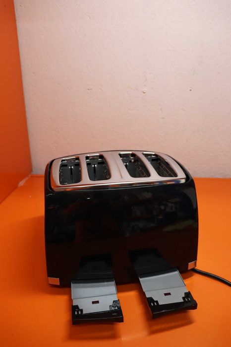 Тостер Russell Hobbs Honeycomb за 4 филии, 6 нива на препичане, функция за замразяване/отказ/претопляне, подвижна тава за трохи, 1500W, UK ЩЕПСЕЛ