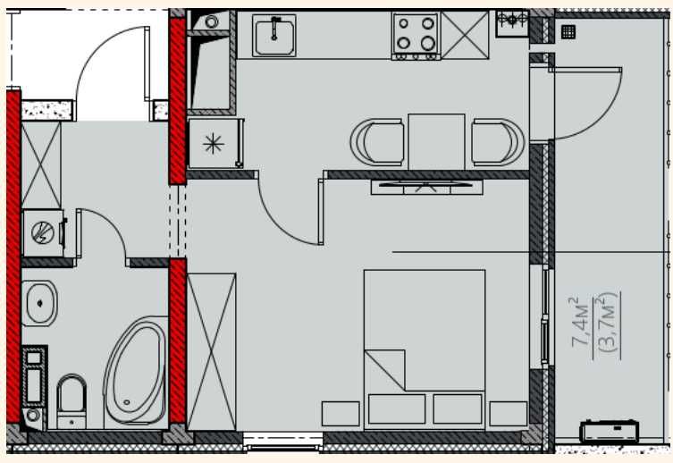 Студия с РЕМОНТОМ в ЖК EMAN Riverside! Рассрочка 15 мес