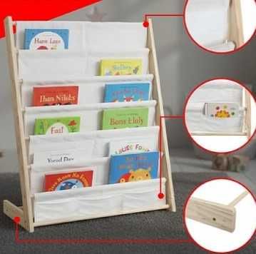 Стелаж тип органайзер за детски книжки