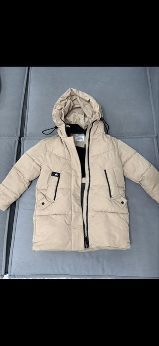 Зимный куртка длинная 152см