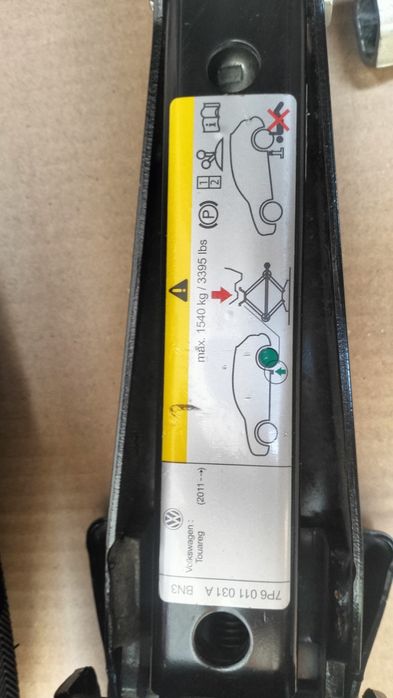 Rezerva slim, chit complet vw Touareg 7p, Audi Q7