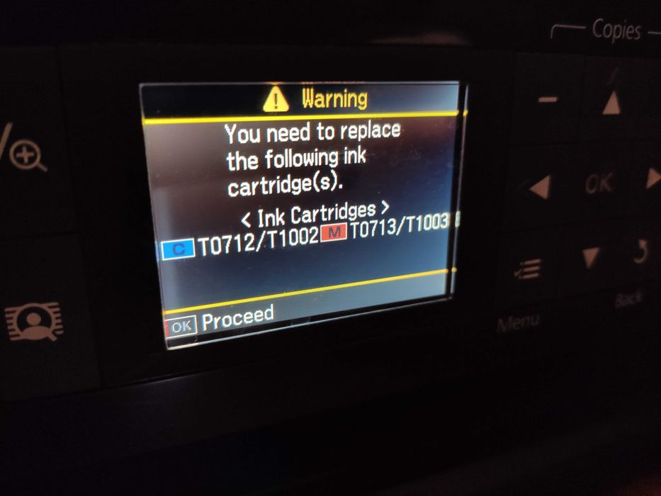 EPSON C363A - Цветен мастилен Принтер, Скенер, Копир и FAX +2 мастила