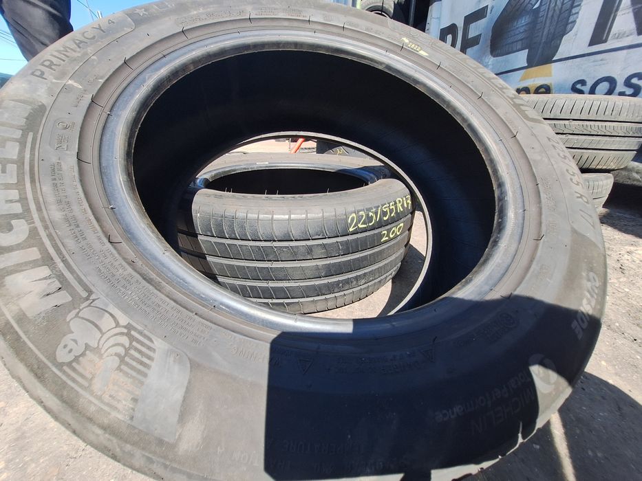 2 anvelope vara 225/55r17 Michelin 2022 Montaj Gratuit