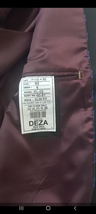 Costum elegant deza