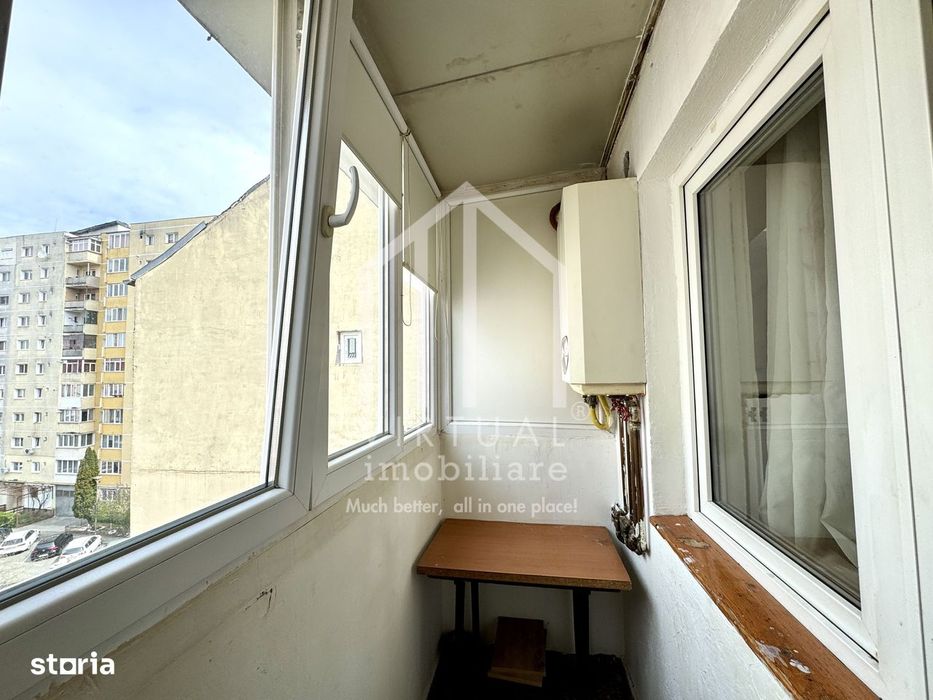 Mansarda cu 3 camere, 39mp utili+pod amenajat 25mp, balcon, V. Aaron