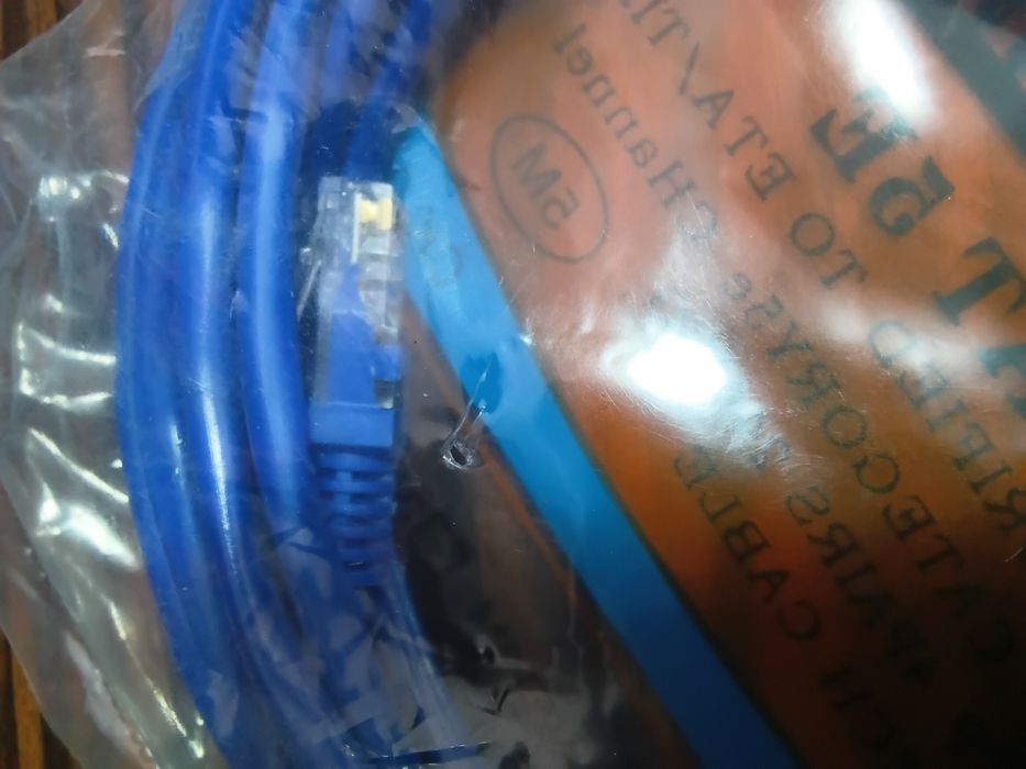 5 метров новый патчкорд шнур кабель LAN RG45