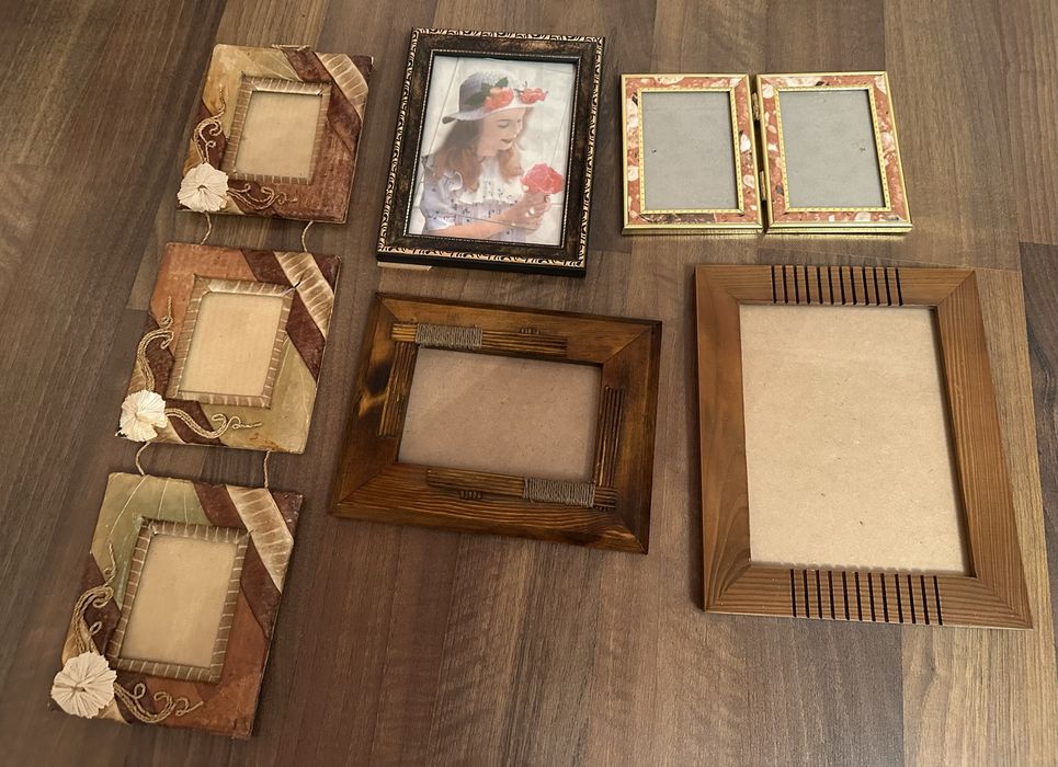 Рамки для фото по 200 тг бу