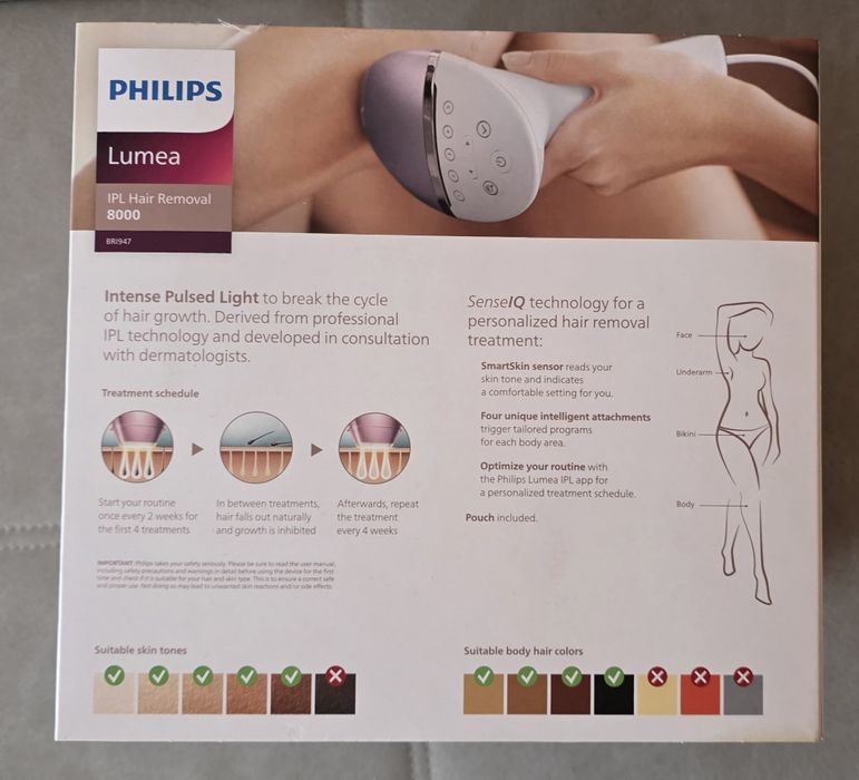 Фотоепилатор Phillips Lumea 8000