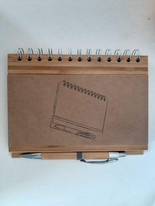 Agendă de scris cu pix inclus , Notepad " 60% REDUCERE
