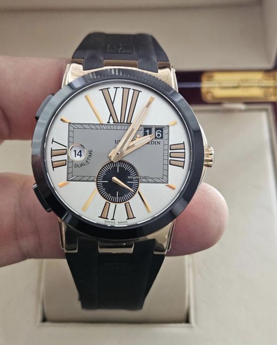 Ulysse Nardin Executive Dual Time Rose GOLD