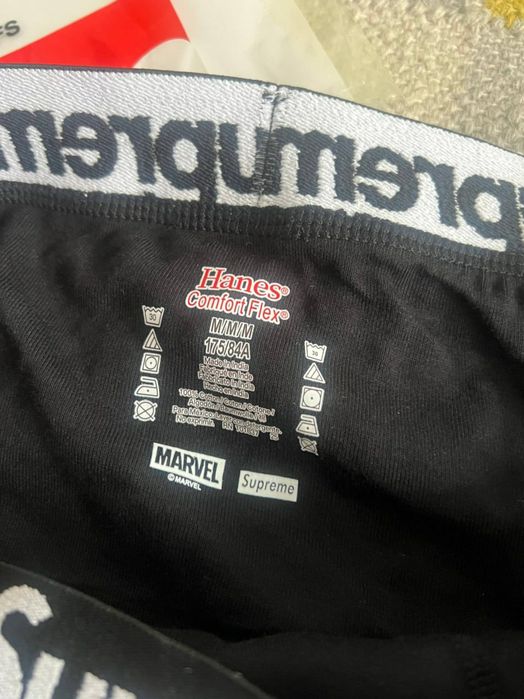 Boxeri Supreme negri cu print pânză de păianjen, mărimea M, noi în ambalaj