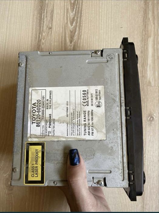 CD радио за Toyota Land Cruiser Prado 150, 2010 година