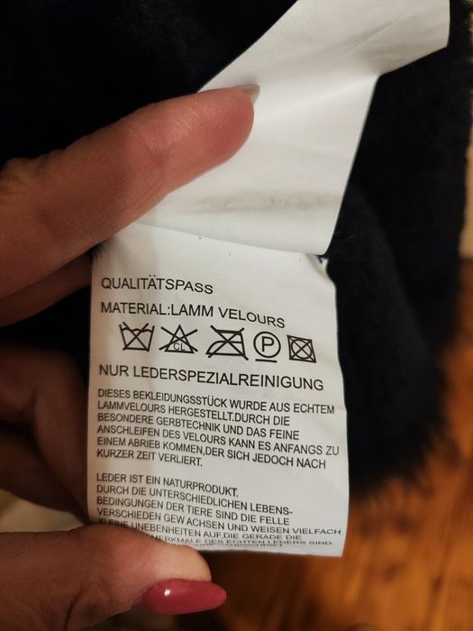 Елек с естествен косъм