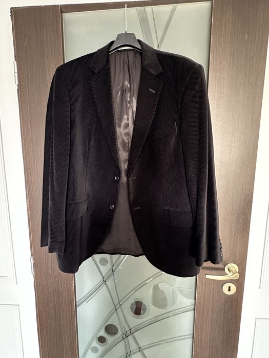 Sacou barbatesc STONES din catifea reiata