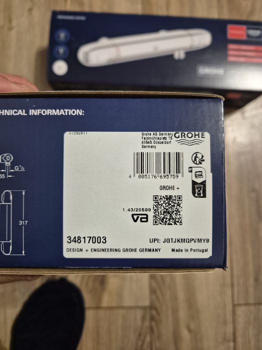 Baterie dus Grohe