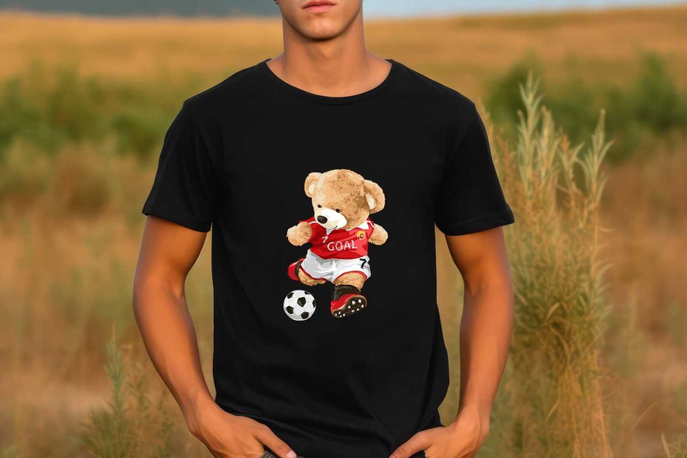 Нови Модели Мъжки тениски с Мече, Teddy Bear, Размери от XXS-5XL