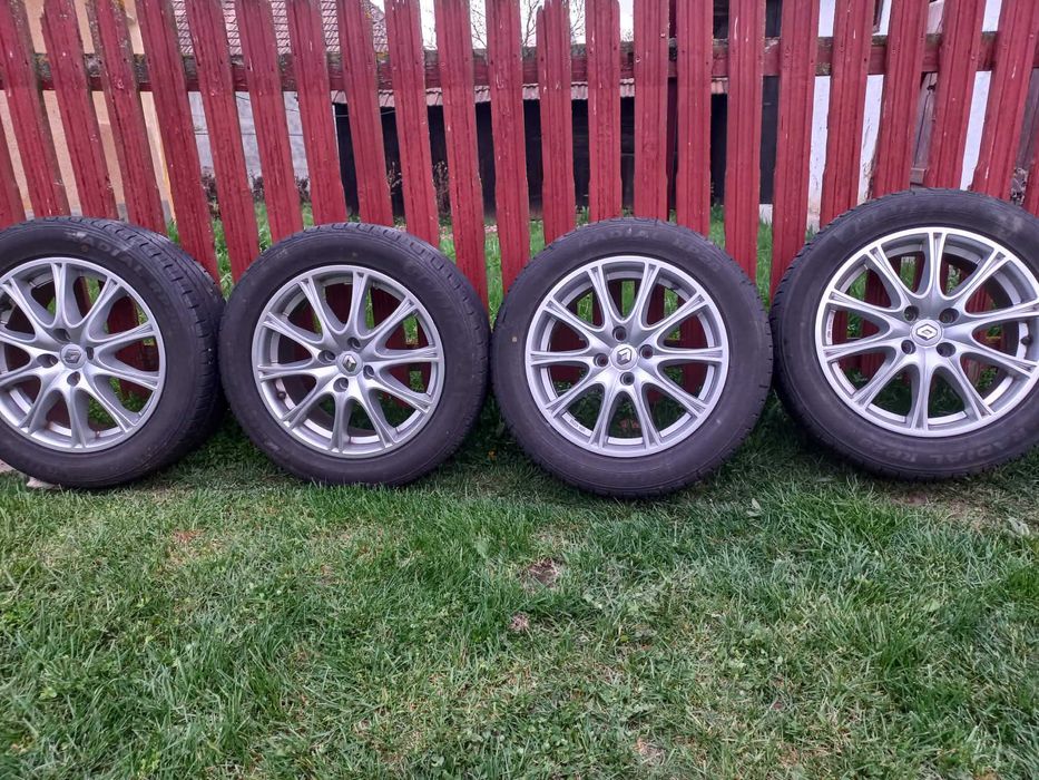 set 4 jante si roti renault