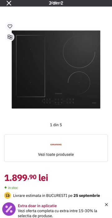 Plita electrica Grundig