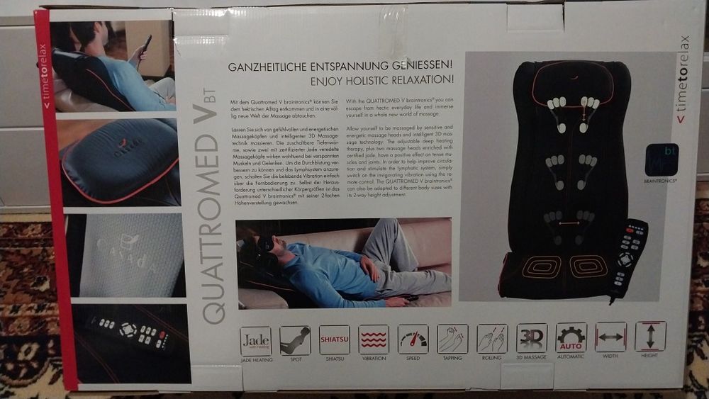 Продам массажное кресло новое