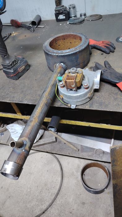 Arzător ulei  60 KW cu ventilator