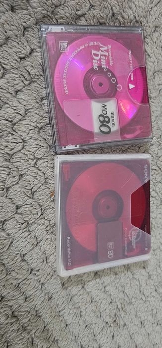 2 buc minidsc disc pentru minidisc player