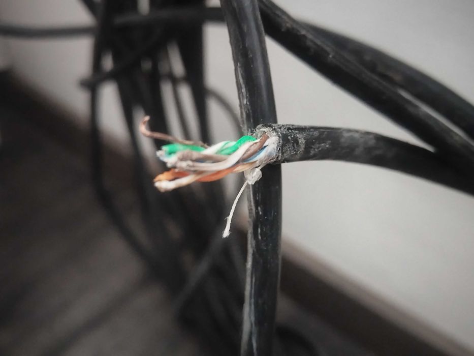 LAN (мрежови) кабел FTP CAT5E CU