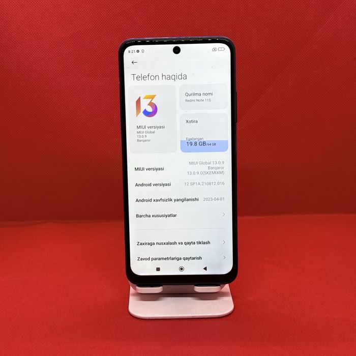 Redmi Note 11s sotiladi