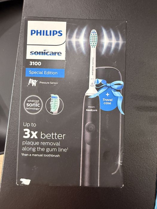 електрическа четка за зъби Philips Sonicare 3100 Special Edition + Travel Case
