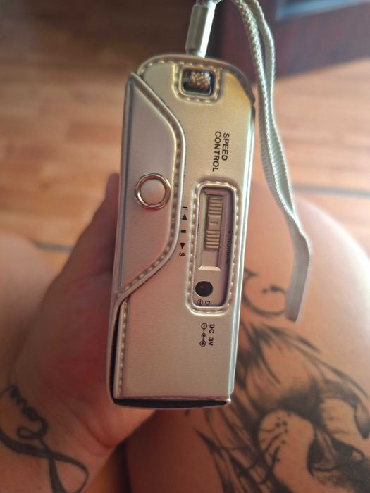 Walkman Sanyo argintiu,