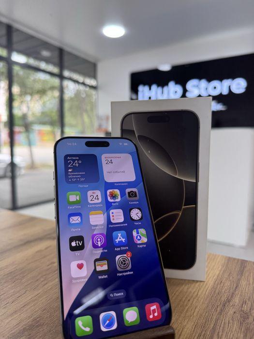 iPhone 16 Pro•128GB/92%NaturalTitanium Айфон 16 Pro•128гб/92%