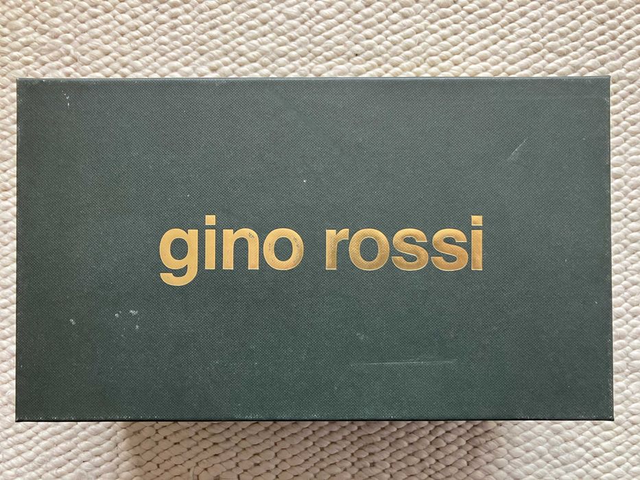 Sneakers leather Gino Rossi Brown 40