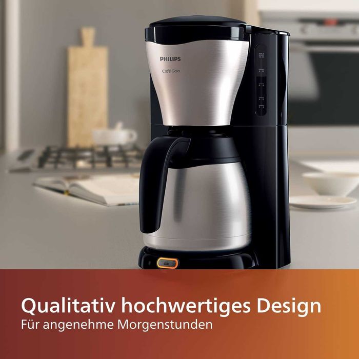 Шварц Кафемашина Philips Café Gaia HD7546/20 1000W