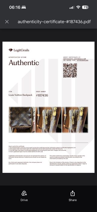 Оригинална чанта Louis Vuitton