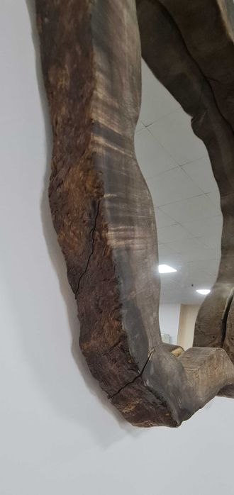 Уникално огледало в солидно дърво - ръчна изработка