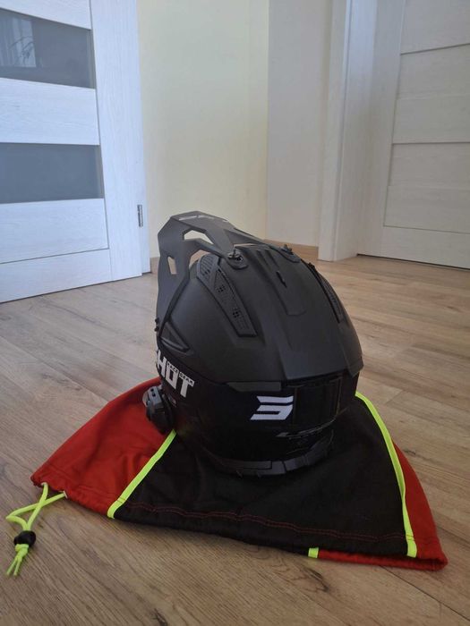 LS2 MX708 Fast II каска + очила SHOT + интерком CLAUSTEEL-Wayxin T2