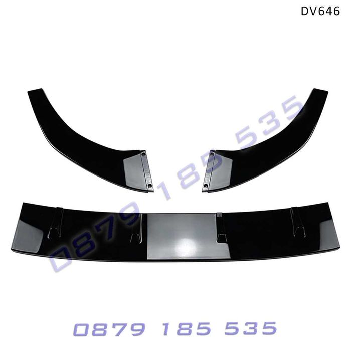 Лип спойлер за предна броня GOLF 7 GTI R Line нож тунинг фолг 7 р лайн