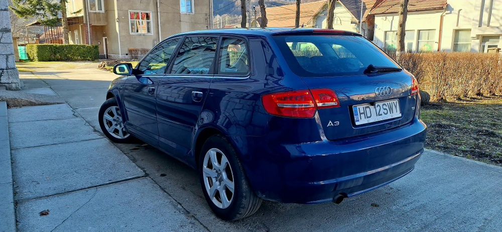 Vand Audi A3, 140 cp, navi, camera, dublu climatronic